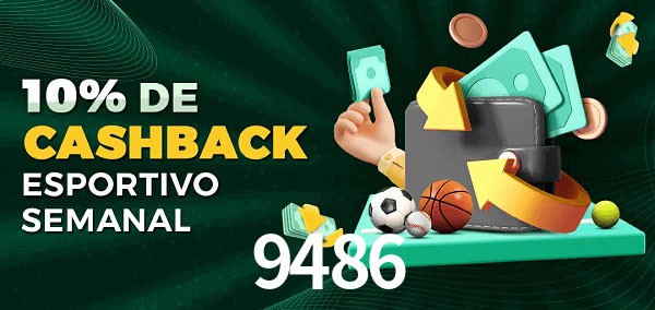10% de bônus de cashback na 9486
